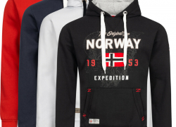 Geographical Norway Herren Kapuzenpullover Hoodie für 39,90€ inkl. Versand!