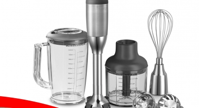 Kitchen Aid EDELSTAHL Stabmixer Mixen, Hacken und Pürieren für 79,92€ inkl. Versand