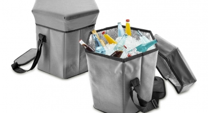 2-in-1 Kühlbox Camping-Hocker Isolier-Tasche faltbar Alu für 10,79€ inkl. Versand!