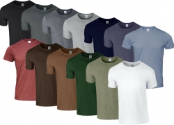 7-er Pack Gildan Herren T-Shirts Softstyle für 20,95€ inkl. Versand
