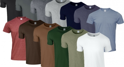 7-er Pack Gildan Herren T-Shirts Softstyle für 20,95€ inkl. Versand