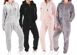 Finchgirl F2001 Damen Jumpsuit Teddy Fleece Einteiler für 34,99€ inkl. Versand!