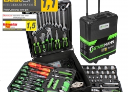 Starkmann Blackline Werkzeugkoffer (399-teilig) für 99,99€ inkl. Versand!
