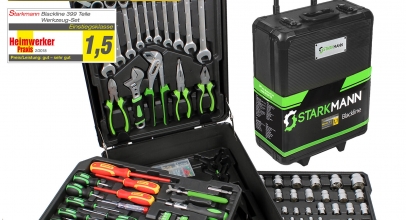 Starkmann Blackline Werkzeugkoffer (399-teilig) für 99,99€ inkl. Versand!
