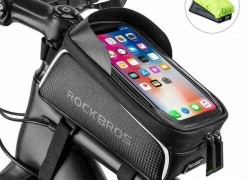 ROCKBROS Rahmentasche Fahrrad Oberrohrtasche 6,0” für 17,99€ inkl. Versand!