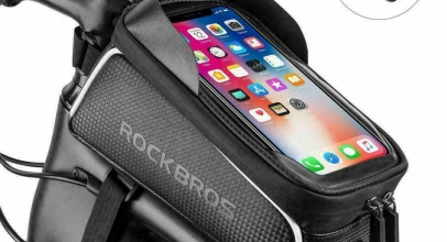 ROCKBROS Rahmentasche Fahrrad Oberrohrtasche 6,0” für 17,99€ inkl. Versand!