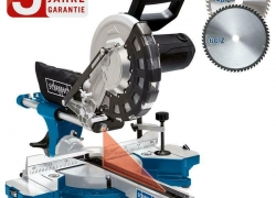 Scheppach Kapp-Zugsäge Gehrungssäge HM254 2000W + Laser + 2.Sägeblatt für 119,90€ inkl. Versand!