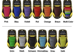 Silikon Schnürsenkel 16 Stück Elastisch Schuhbänder für 3,90€ inkl. Versand