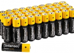 40er Shrink Pack Intenso Energy Ultra AA / Mignon Alkaline Batterien für 9,99€ inkl. Versand