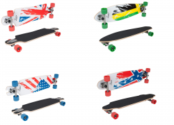 HUDORA Long Board Skateboard Surfboard für 18,99€ inkl. Versand