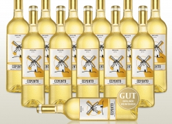 12 Fl. Cepunto Blanco, mediterraner Weißwein aus Spanien, trocken für 37,95€ inkl. Versand