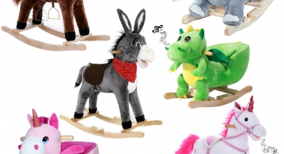 Schaukelpferd Plüsch Schaukeltier für je 34,95€ inkl. Versand!