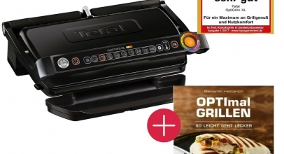 Tefal Kontaktgrill Grill OptiGrill+ XL GC7228 + Rezeptbuch 9 Grillprogramme für 144,99€ inkl. Versand!