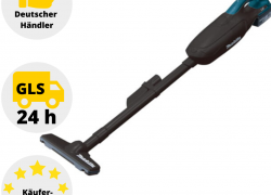 Makita Akku-Staubsauger 18V Solo mit Düsen Filter Verlängerungsrohr für 34,90€ inkl. Versand!