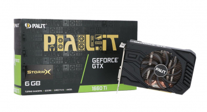 PALIT GeForce GTX 1660 Ti StormX 6GB GDDR6 NE6166T018J9-1￼61F 192-bit Grafikkarte für 222€ inkl. Versand!