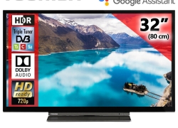 Toshiba 32 Zoll Fernseher HD Smart TV 32″ Prime Video Bluetooth WLAN für 189,99€ inkl. Versand!