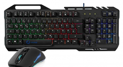 Ohmtronixx Gaming Set QWERTZ Tastatur für 14,90€ inkl. Versand!