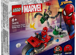 LEGO® Marvel 76275 Motorrad-Verfolgungsjagd: Spider-Man vs. Doc Ock für 9,99€ inkl. Versand!