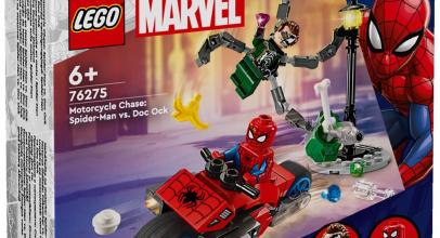 LEGO® Marvel 76275 Motorrad-Verfolgungsjagd: Spider-Man vs. Doc Ock für 9,99€ inkl. Versand!