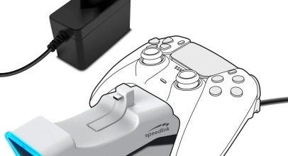 Speedlink Dual Ladestation Ladegerät für PS5 Wireless Controller Dock für 12,90€ inkl. Versand!