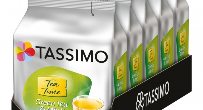 TASSIMO Kapseln Tea Time Grüner Tee mit Minze 5x 16 Teekapseln T-Discs für 19,95€ inkl. Versand!