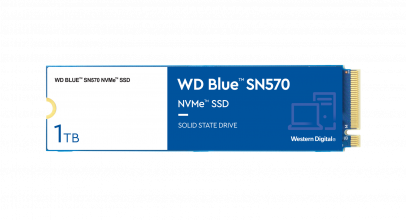 WD Blue SN570 NVMe SSD 1 TB M.2 2280 PCIe 3.0 für 69,99€ inkl. Versand!