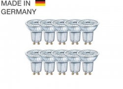 10x OSRAM LED BASE PAR16 GU10 Strahler GLAS 36° 2700K 3.6W wie 50W für 19,90€ inkl. Versand