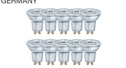 10x OSRAM LED BASE PAR16 GU10 Strahler GLAS 36° 2700K 3.6W wie 50W für 19,90€ inkl. Versand
