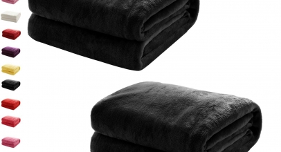 2er Set Kuscheldecke Flauschige Wohndecke Flanell für 18,99€ inkl. Versand!