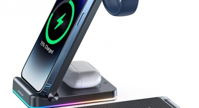 3in1 Ladestation für Apple iPhone AirPods Induktion Ladegerät 15W für 25,19€ inkl. Versand!