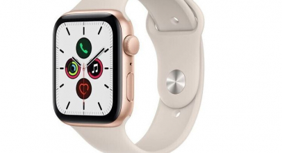 Apple Watch SE 1.Gen GPS 2020 40mm Smartwatch Gold Alu Sportband Beige (Refurbished) für 189,90€ inkl. Versand!