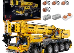 MOULD KING Technic Kran Auto Crane LKW Mobilkran Klemmbausteine RC MOC 13107 für 103,99€ inkl. Versand!