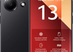 XIAOMI Redmi Note 13 Pro 256 GB Midnight Black Dual SIM für 193,50€ inkl. Versand!