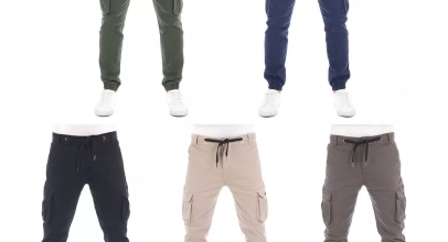 Riverso Cargohose Herren lang Stretch Slim Fit RIVHanno Freizeithose für 27,99€ inkl. Versand!