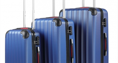 Monzana 3tlg. Reisekoffer Set Trolley Hartschalenkoffer für 58,45€ inkl. Versand!