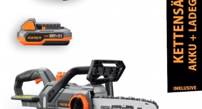 FUXTEC Akku Kettensäge 20V FX-E1KS20 Motorkettensäge Elektro mit Akku für 62,99€ inkl. Versand!