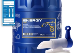 20L Mannol Energy 5W-30 Motorenöl API/SL 5W30 ÖL Motoröl + Hahn (MB VW FORD) für 56,99€ inkl. Versand!