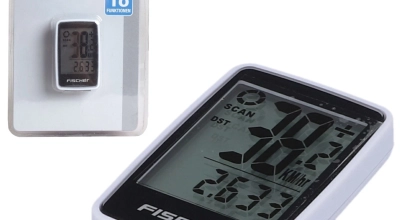 Fischer Fahrradcomputer Slim Fahrradtacho Rad-Computer Tacho LCD 18 Funktionen für 10,00€ inkl. Versand!