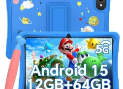 TABWEE K10 Kinder Tablet 2025 10.1 Zoll Andriod 15 12GB+64GB 5000mAh 5G Wifi für 65,60€ inkl. Versand!