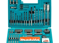 Makita 100tlg. Bit & Bohrer-Set im Kunstoffkoffer für 24,24€ inkl. Versand!