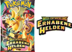 Pokemon – Mega Entwicklung Erhabene Helden Booster Pack (1x) DE für 23,75€ inkl. Versand!