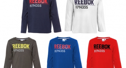 Reebok Kinder Longsleeve Sweatshirt für je 9,99€ inkl. Versand