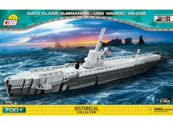 COBI U-Boot Gato Class USS WAHOO/SS-238 Konstruktionsbausteine WW2 700 Teile für 35,99€ inkl. Versand!