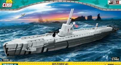 COBI U-Boot Gato Class USS WAHOO/SS-238 Konstruktionsbausteine WW2 700 Teile für 35,99€ inkl. Versand!