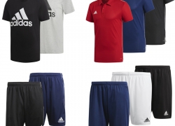 adidas Lifestyle Poloshirt / Logo T-Shirt / Trainingsshorts für je 13,99€ inkl. Versand!