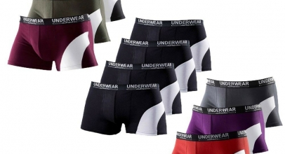 LE JOGGER Hipster, 4er Pack Baumwoll-Hipster, Boxershorts für 27,-€ inkl. Versand!