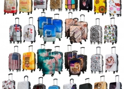 Reise Trolley Set Kofferset vier Größen mit Hartschale und Motiv ab 36,90€ inkl. Versand!