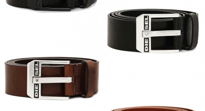 DIESEL Herren Gürtel Bluestar – Echt Leder, Schnallenverschluss, Logo für 36,-€ inkl. Versand!