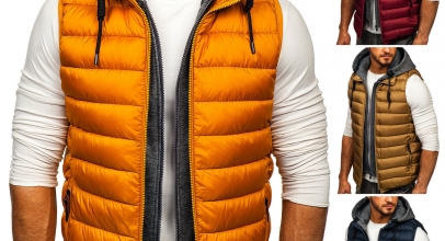 BOLF Herren Steppweste Bodywarmer Mix für 28,95€ inkl. Versand!
