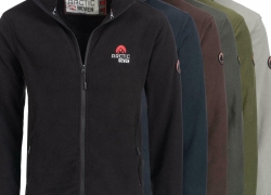 Arctic Seven warme Herren Fleece Übergangs Jacke Outdoor Sweat 24,90€ inkl. Versand